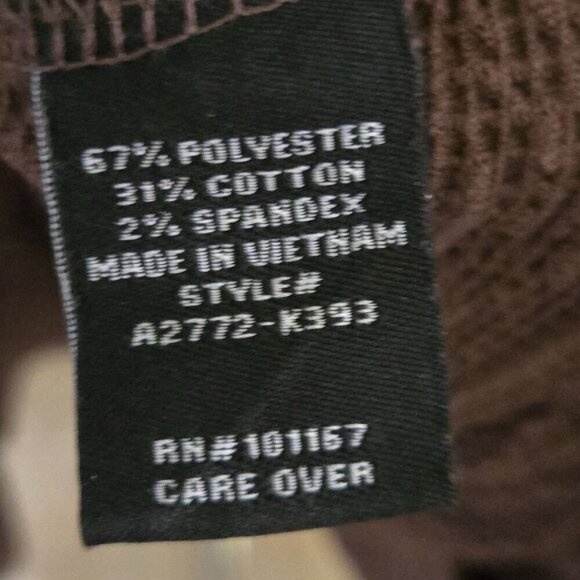 Kim & Cami Brown Textured Hoodie Size S - Picture 5 of 5